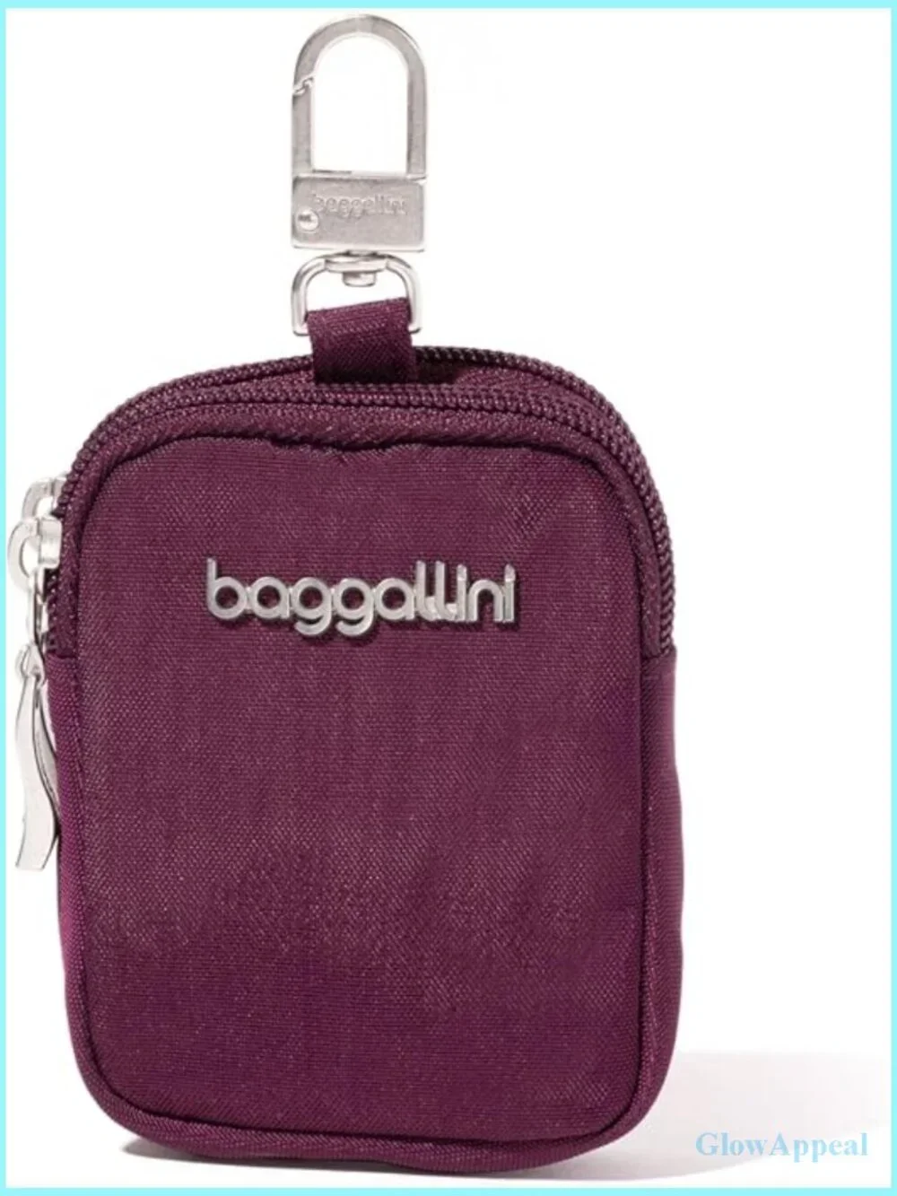 RFID-Blocking Mini Pouch with Clip-On Design - Featherlight & Compact
